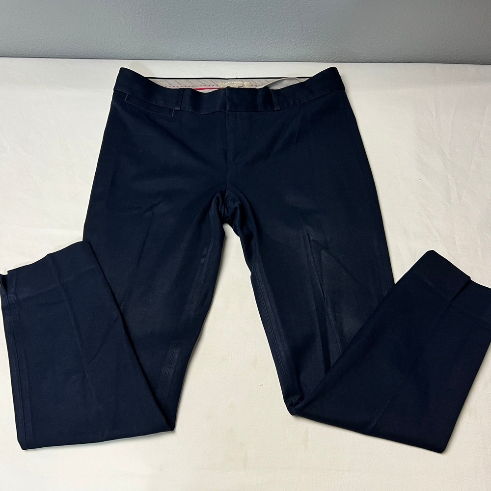Banana Republic Sloan Fit Navy Blue Career Dress‎ Ankle Pants 28" Inseam Size 6